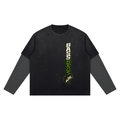 Unisex Vintage Wash Distressed Layer T-Shirt
