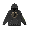 Snow Washed Loose Cotton Hoodie