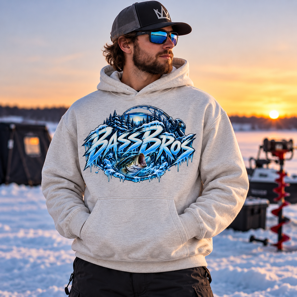 Ice fishing Warm Hoodie